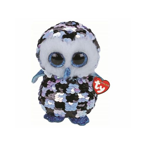 Bufnita Mozaic cu Paiete din plus 24 cm, Boos, TY