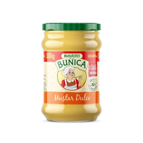 Bunatati de la bunica Mustar dulce, 300g