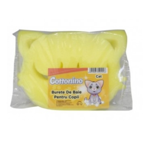 Burete de baie pentru copii Pisica, Cottonino	