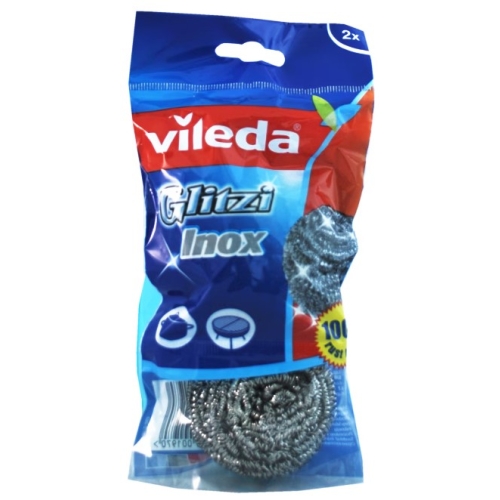 Bureti de vase, 2 buc, Vileda - Glitzi Inox