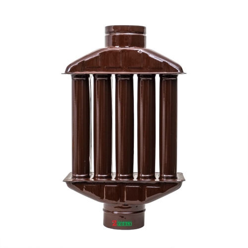 Burlan recuperator emailat pentru soba, diametru 120mm, Zilan