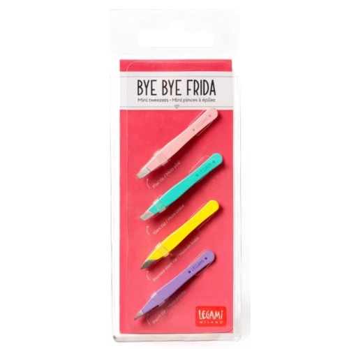 Set 4 pensete cosmetice mini - Bye Bye Frida, Legami