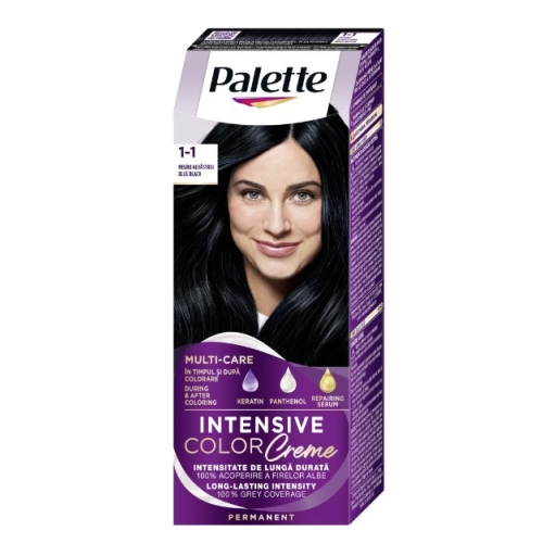 PALETTE ICC VOPSEA DE PAR 1-1 C1 NEGRU ALBASTRUI