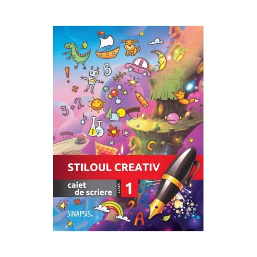 Caiet de scriere. Stiloul creativ. Clasa I - Corina Taranu Set Semestrul I + Semestrul II Clasa 1 Sinapsis grupdzc