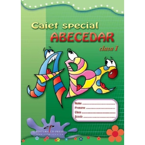 Caiet special pentru Abecedar clasa 1