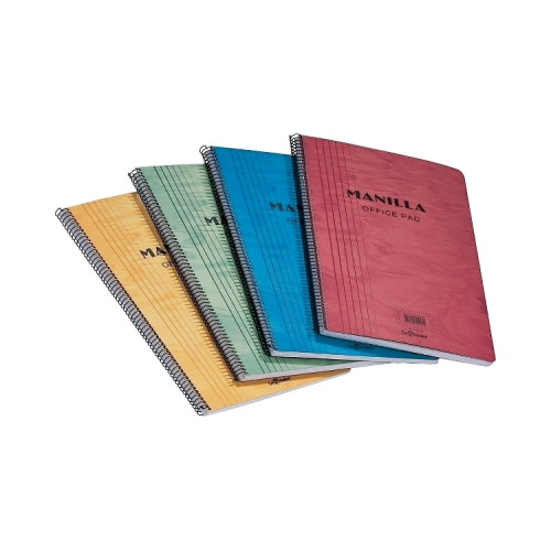 Caiet LeColor Manilla, A4, matematica, 90 file