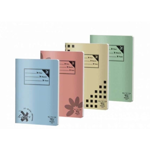 Caiet scolar A5 Pigna Basic, 40 file, matematica, colturi rotunjite