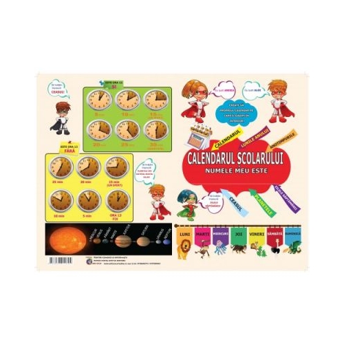 Calendarul scolarului, editura Carta Atlas