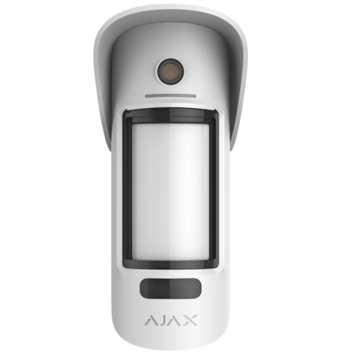 Detector de miscare wireless PIR MotionCam Outdoor, alb, Ajax