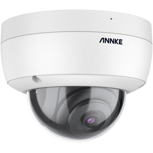 Camera performanta de supraveghere video ANNKE I51DN, PoE, tip Dome, interior/exterior, 5MP, Ultra HD/2k+, vedere nocturna IR, audio, rezistenta la intemperii