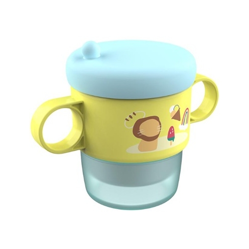 Cana termos cu manere si capac, blue, 250ml, U-Grow