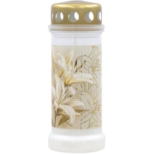 Candela Bolsius nr. 6 cu capac cu Crin