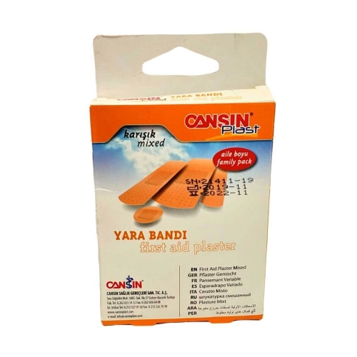 Cansinbant Plasturi de prim ajutor mixte , 20 buc