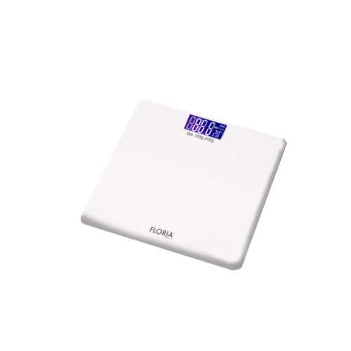 Cantar electronic de persoane,180kg, din sticla, Floria
