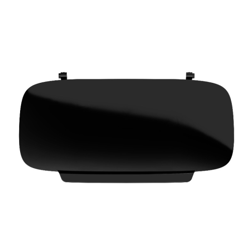 Capac pentru cos de gunoi din inox, 50 l, Negru, Tork 460015