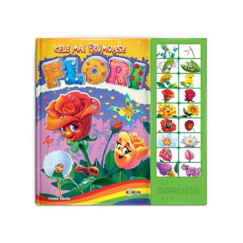 Carte cu sunete. Cele mai frumoase flori