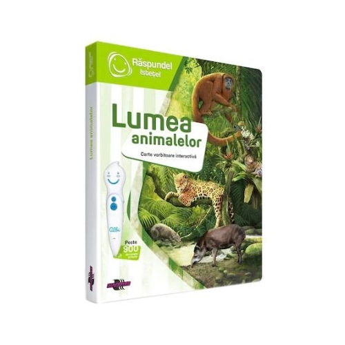 Raspundel Istetel, Carte interactiva Lumea animalelor