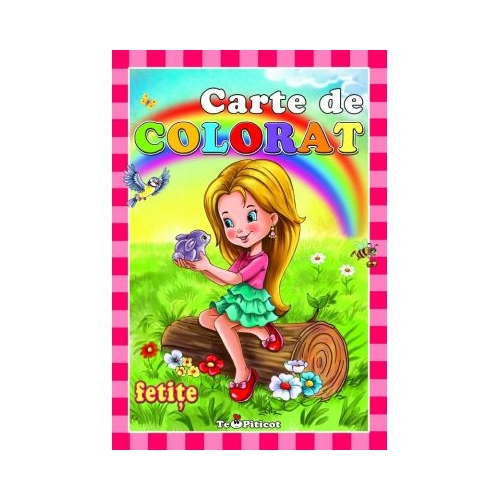 Carte de colorat pentru fetite - Ilustrator Catalin Nedelcu