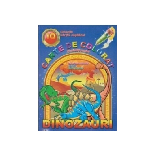 Carte de colorat si activitati practice - Dinozauri
