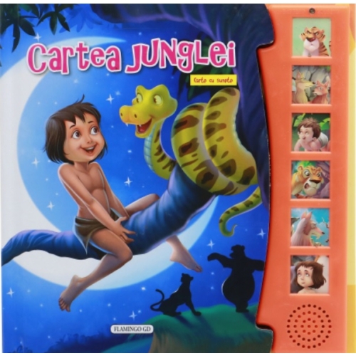 Cartea junglei. Carte cu sunete - ***