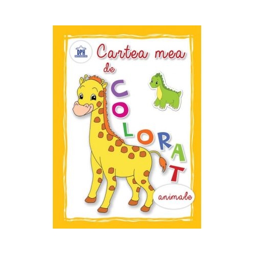 Cartea mea de colorat. Animale, editura Didactica Publishing House