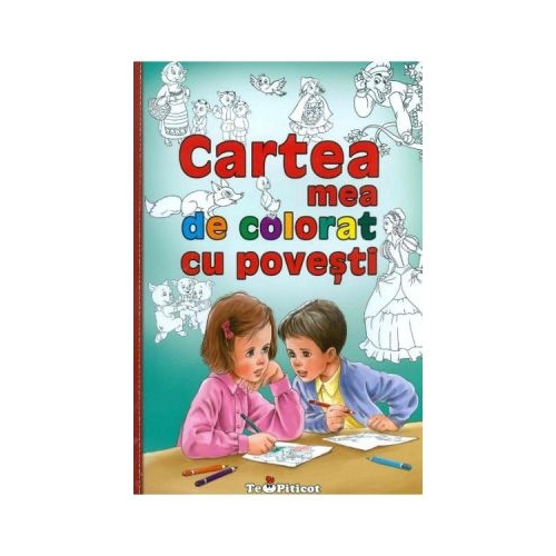 Cartea mea de colorat cu povesti