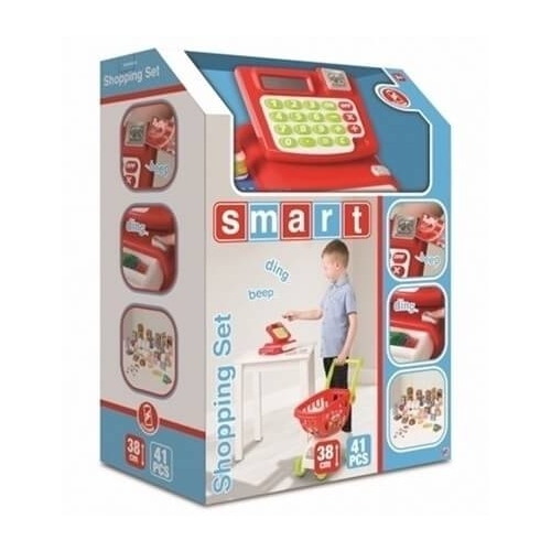 Jucarie Casa de marcat si cos de cumparaturi Smart