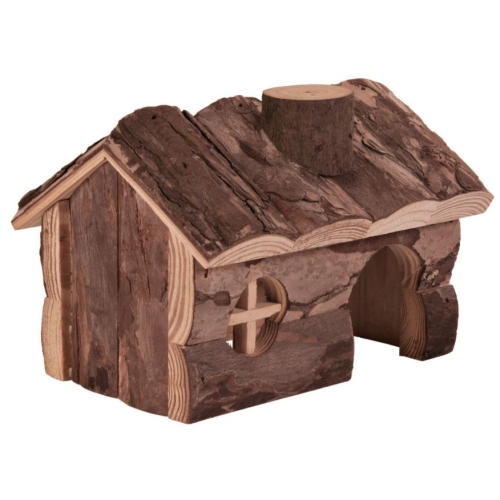 Casuta Pentru Hamsteri, Hendrik, Lemn, 14x11x11 cm, Maro, 6171