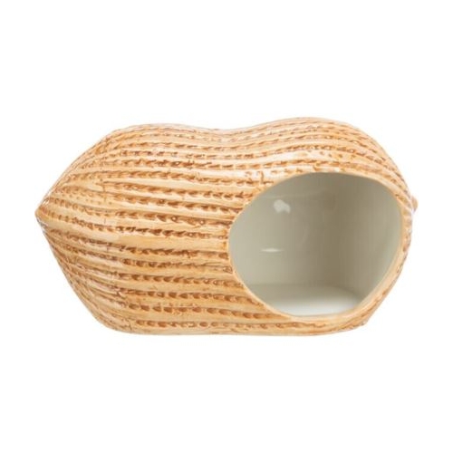  Casuta Ceramica Pentru Hamsteri, Forma Arahida, 17x8x8 cm, 61369