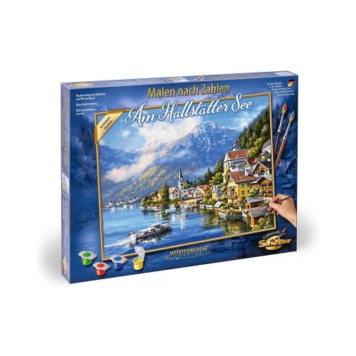 Kit pictura 3 tablouri pe numere Castelul Neuschwanstein, Schipper