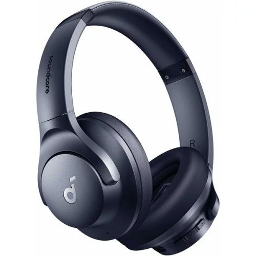Casti Wireless Over-Ear Anker Soundcore Life Q20i, Hybrid Active Noise Cancelling, Big Bass, Transparency Mode, Albastru