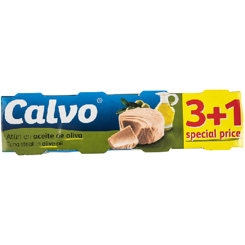 Calvo Ton in ulei 3+1, 4 x 80 gpe grupdzc.ro✅. Descopera gama copleta de produse la oferte speciale✅!