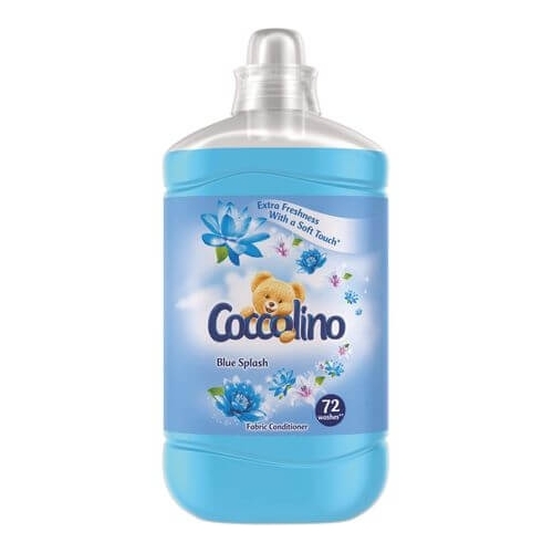 Coccolino Balsam de rufe Blue Splash, 1.8L, 72 spalari. Produs pentru intretinerea si iingrijirea hainelor