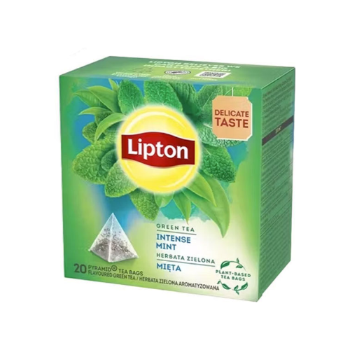Ceai verde cu menta 20 plicuri, Lipton