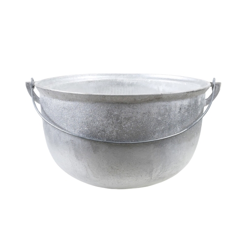 Ceaun tuci aluminiu alimentar, 12L, fund rotund, Z-tools