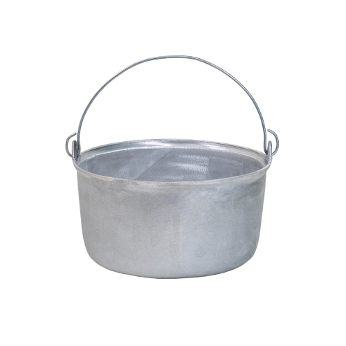 Ceaun tuci aluminiu alimentar, capacitate 3L, fund drept, Z-tools