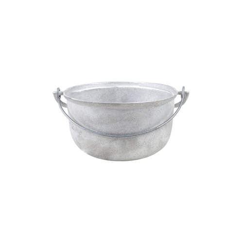 Ceaun tuci aluminiu alimentar, capacitate 2.5L, fund rotund, Z-tools