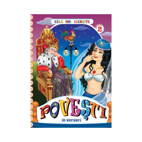 Cele mai iscusite povesti in versuri. Volumul II, editura Dorinta. Carte educativa pentru copii.