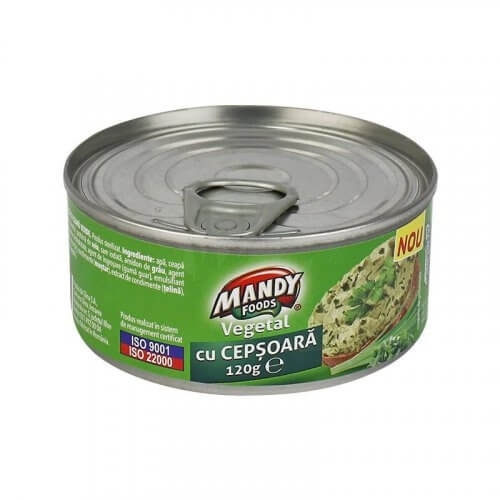 Mandy Pate Vegetal cu cepsoara, 120 gpe grupdzc.ro✅. Descopera gama copleta de produse la oferte speciale✅!