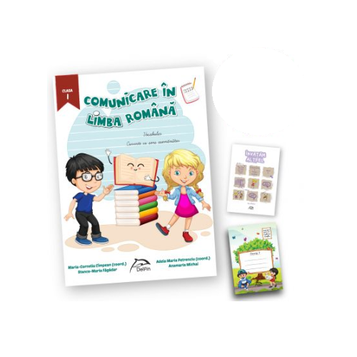 Comunicare Ã®n limba romana, clasa I + carte cadou â€žInvatam altfelâ€ + caiet tip I oferit gratuit, editura Delfin