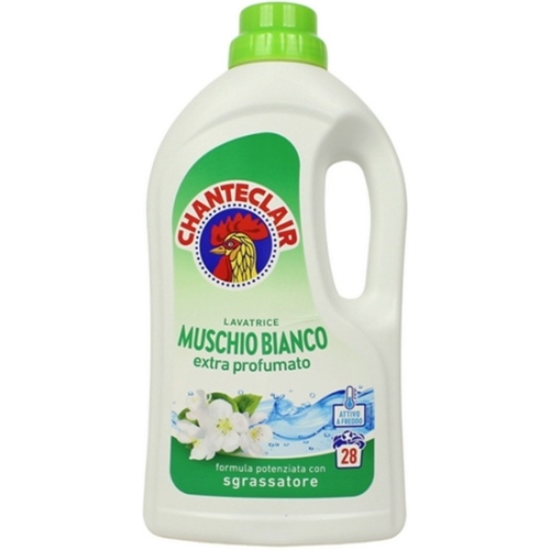 DETERGENT LICHID EXTRA PARFUMAT MUSCHIO BIANCO 28 SPALARI 1.26L, CHANTE CLAIR