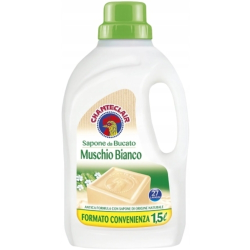 Sapun de Rufe Lichid Chante Clair Musc Alb 1, 5 l