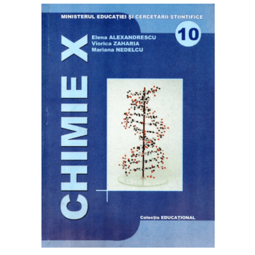 Manual Chimie pentru clasa a 10-a - Elena Alexandrescu Manuale Chimie Clasa a 10-a LVS Crepuscul