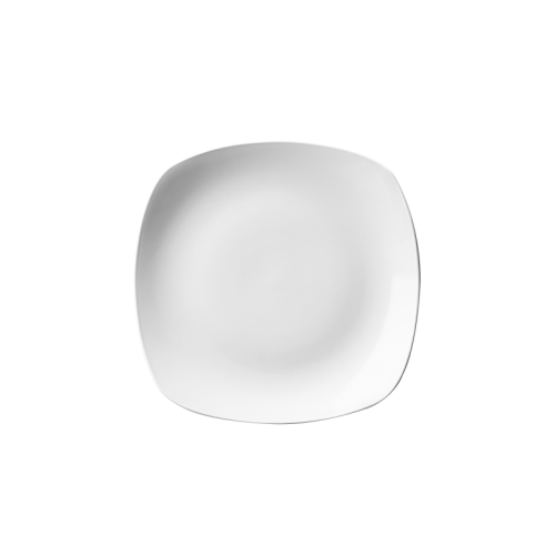 Farfurie plata patrata,portelan, dimensiuni 215x215 mm