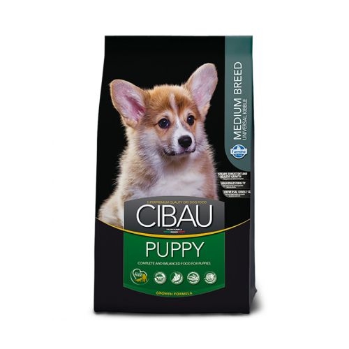 Hrana uscata catei de talie medie, 12 kg, Cibau Puppy Medium