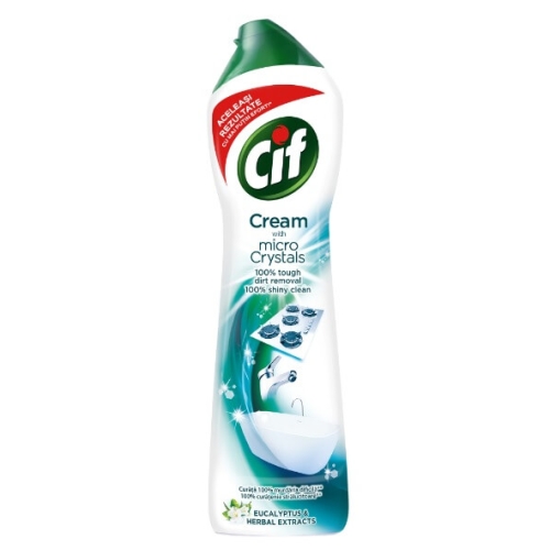 Crema de curatat universala eucalipt, 500 ml, Cif. Solutie pentru curatat suprafete