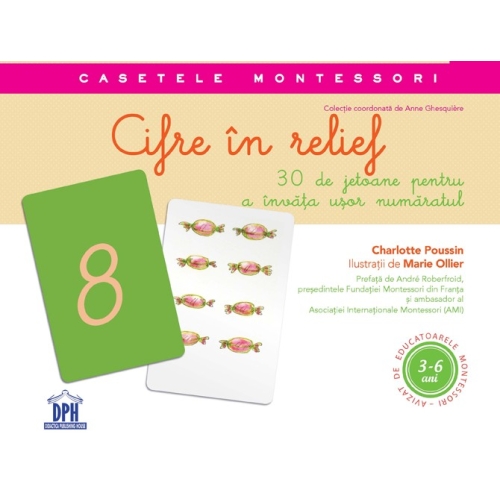 Cifre in relief. Montessori - Charlotte Poussin, Marie Ollier