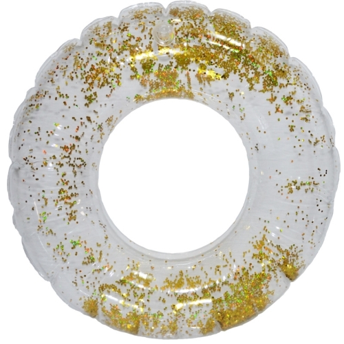 Colac baie gonflabil 80 cm cu Sclipici auriu