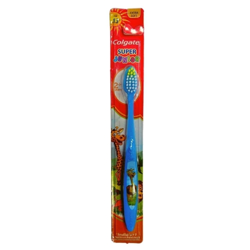 Periuta de dinti Colgate Super Junior 2 + anipe grupdzc.ro✅. Descopera gama copleta de produse la oferte speciale✅!