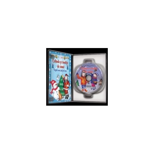 Colinde si traditii de iarna. Vizita unui fulg de nea (CD + Carte)